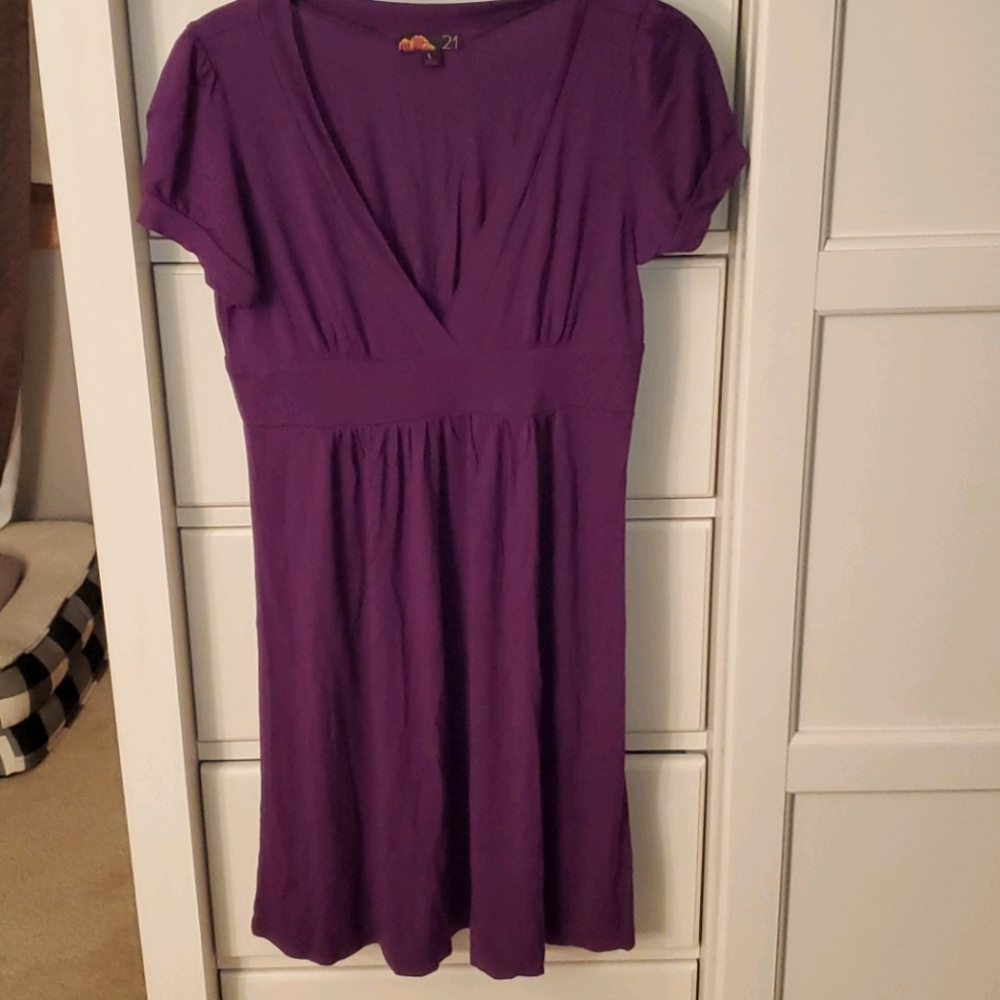 Forever 21 purple dress